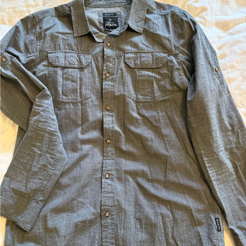 Ms Lg Prana Burton down shirt
